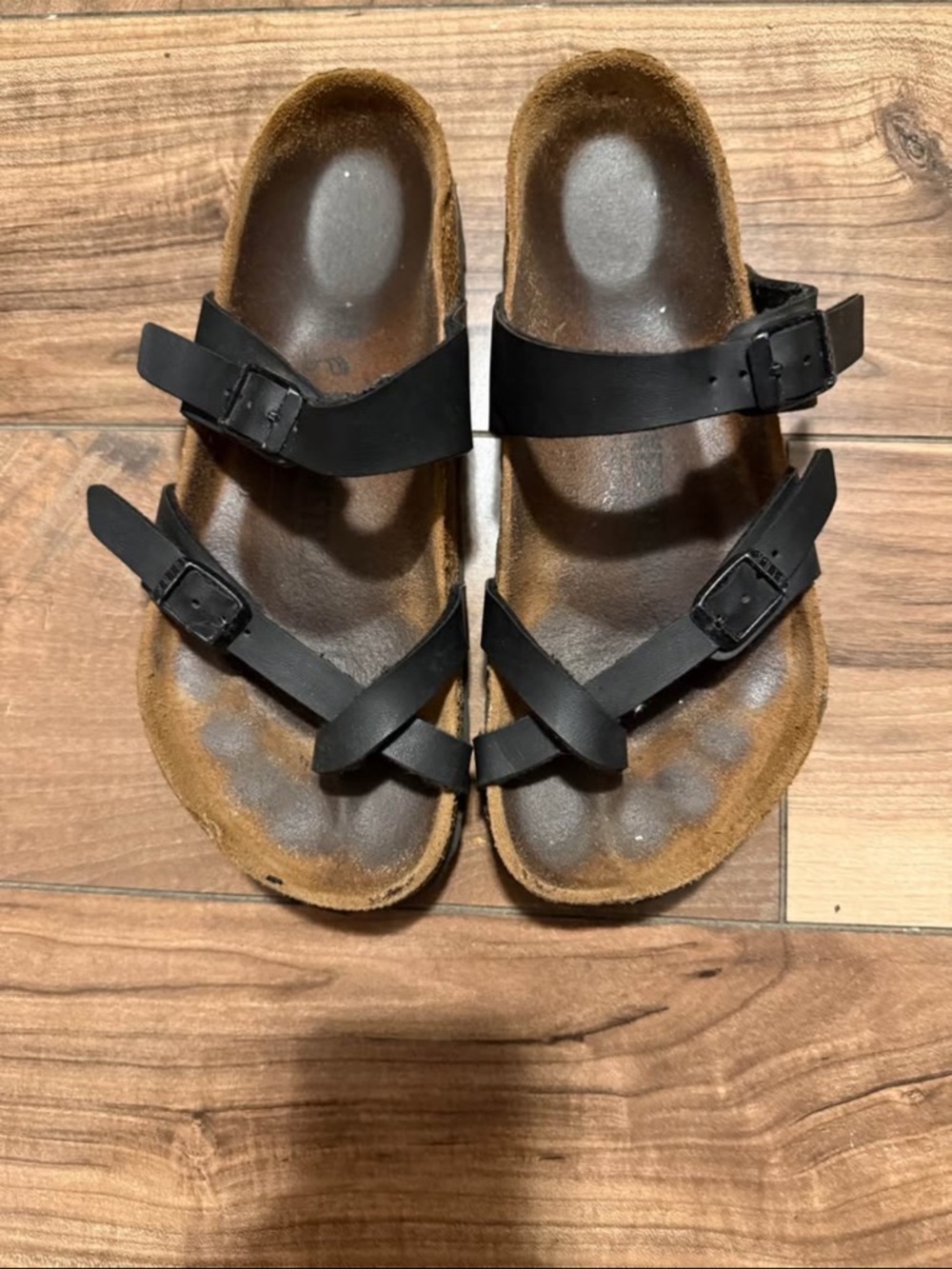Birkenstock black women’s sandals